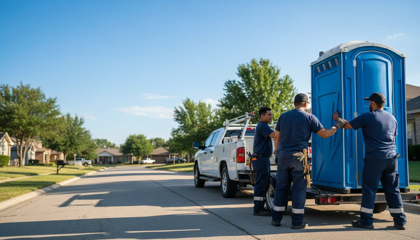 Portable Toilet Rental in Paoli, OK near me